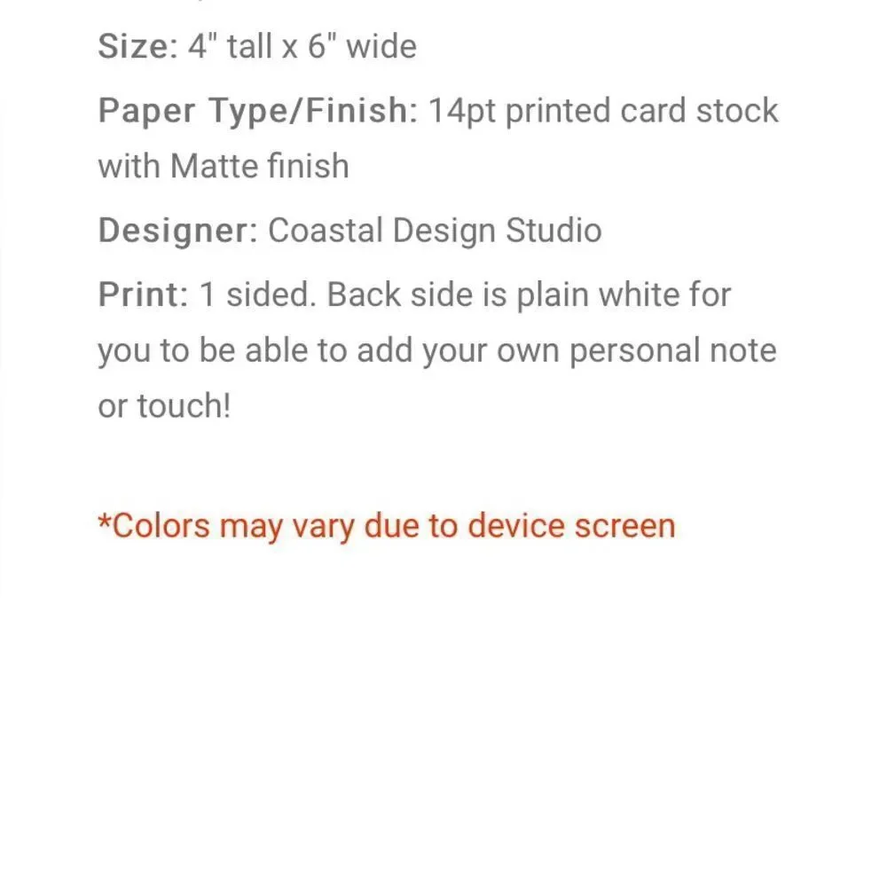 Poly Mailers Insert cards